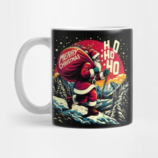 Santa hiking Mug